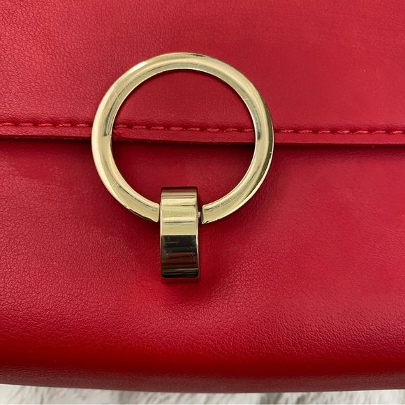 Topshop Vibrant Red Crossbody Bag with Adjustable Strap - Picture 7 of 10